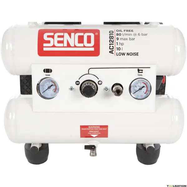 SENCO KOMPRESOR AC12810, 10L, 9 bar AFN0026
